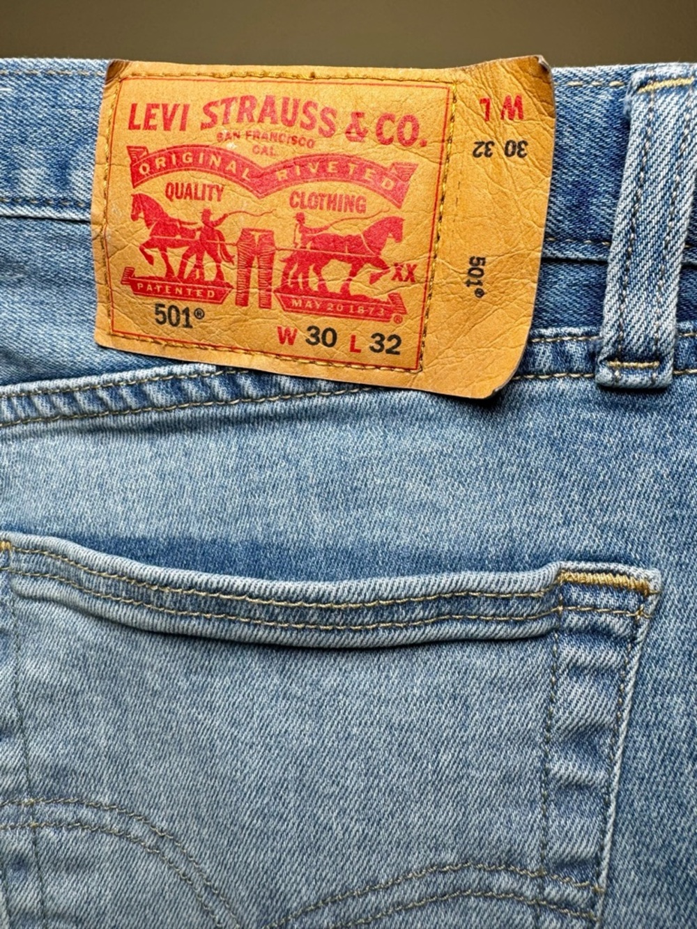 Levi’s 501 Original Fit Jeans – Classic Straight Leg